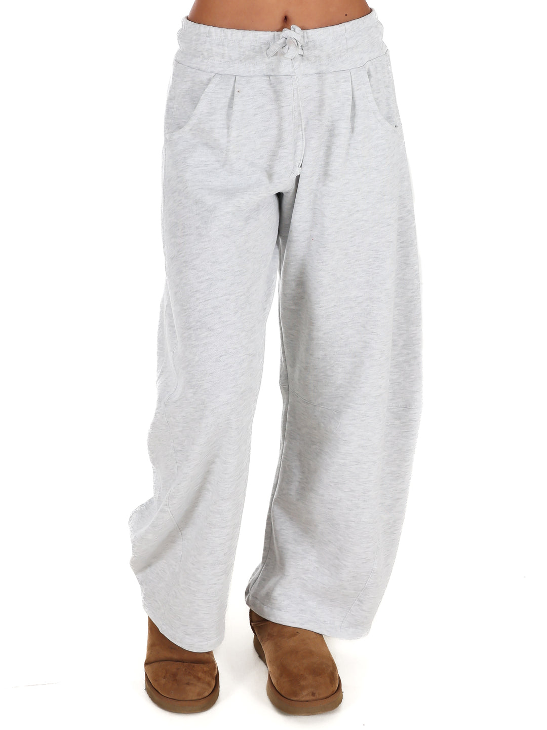 Baggy Barrel Mid Rise Sweatpants