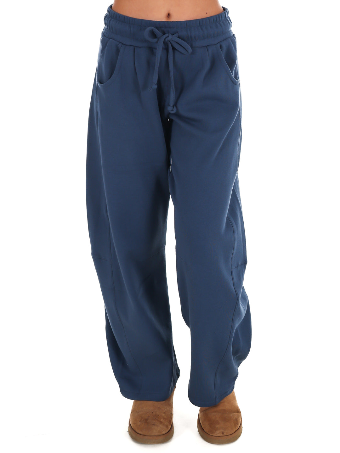 Baggy Barrel Mid Rise Sweatpants