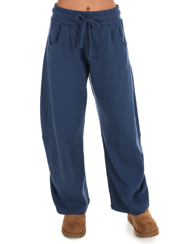 Baggy Barrel Mid Rise Sweatpants