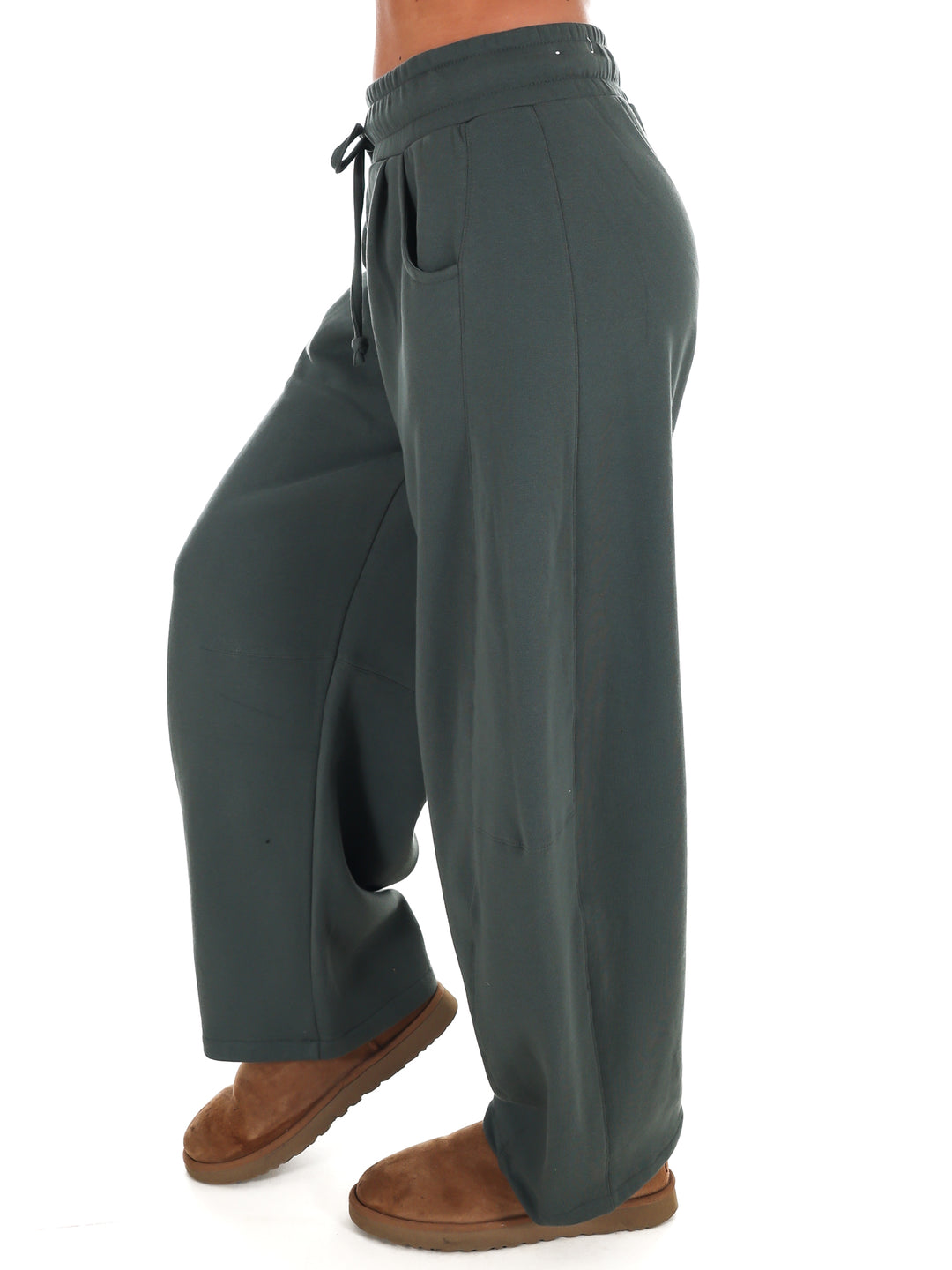 Baggy Barrel Mid Rise Sweatpants