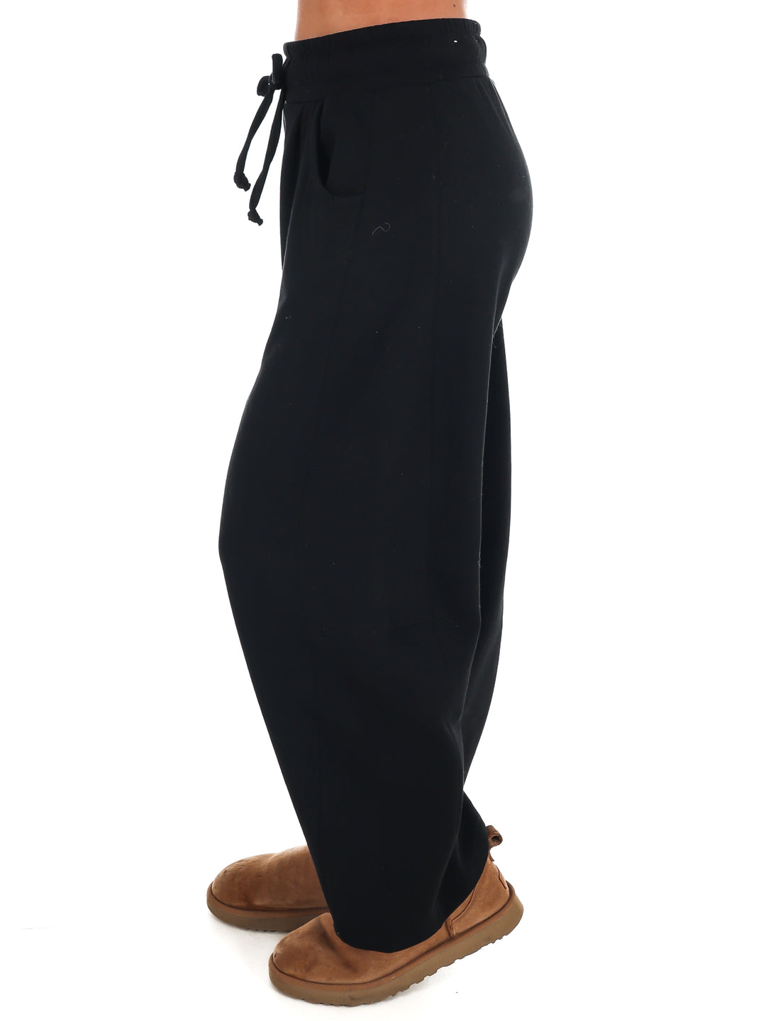 Baggy Barrel Mid Rise Sweatpants