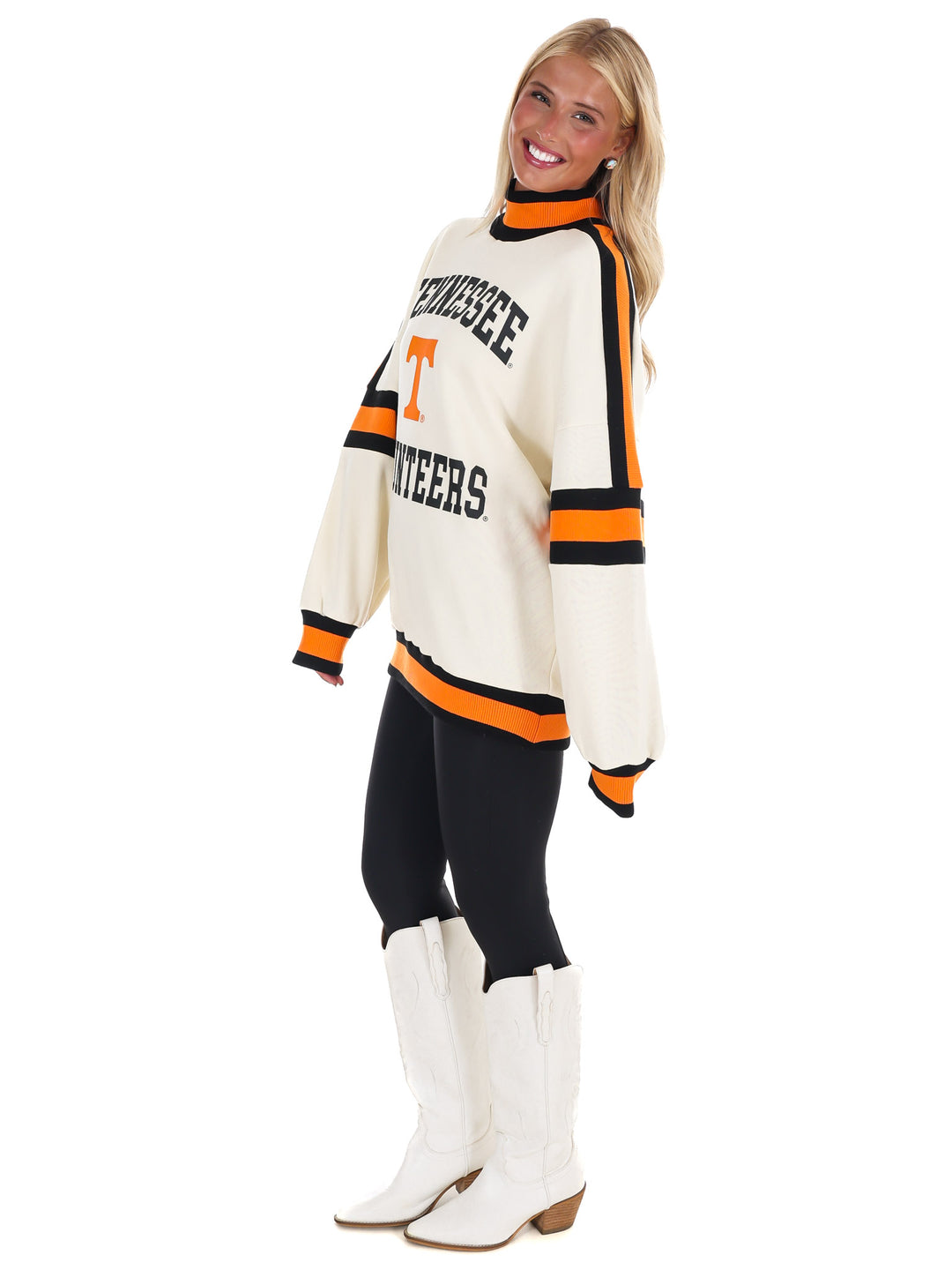 University of Tennessee Oversized Turtleneck Pullover