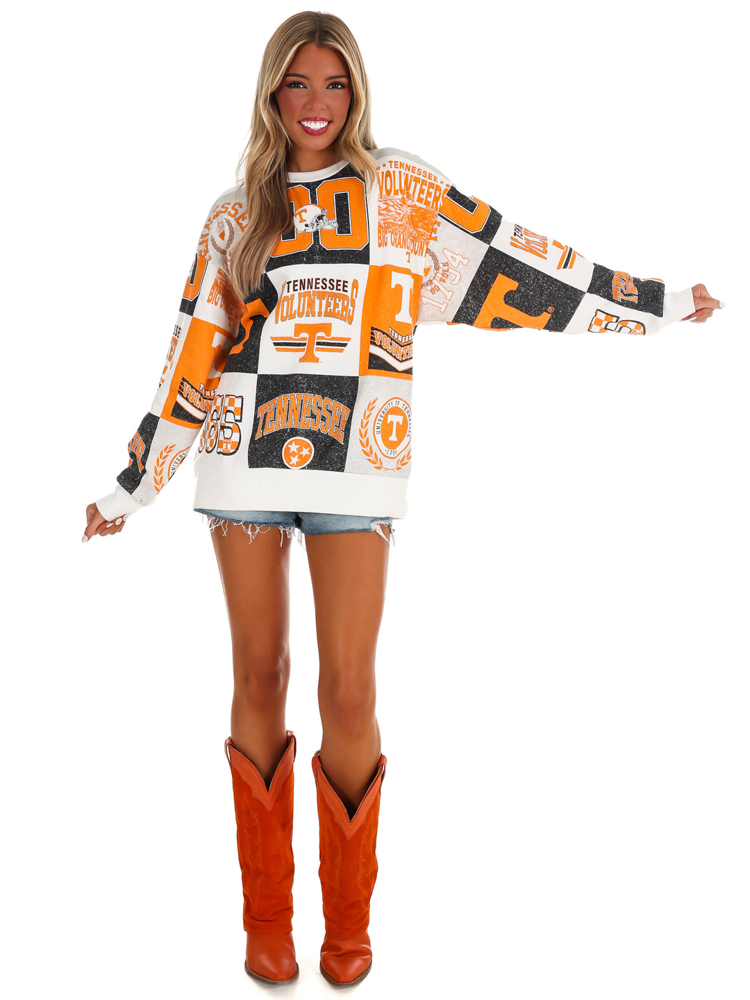 Tennessee Volunteers Highlight Reel Crewneck Sweatshirt