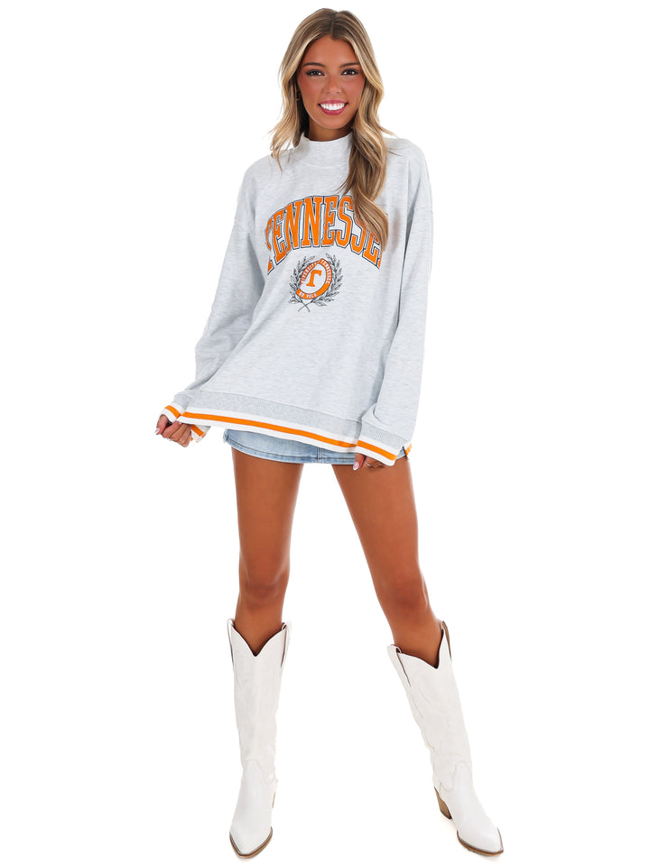Tennessee Volunteers Rally Point Contrast Turtleneck Pullover