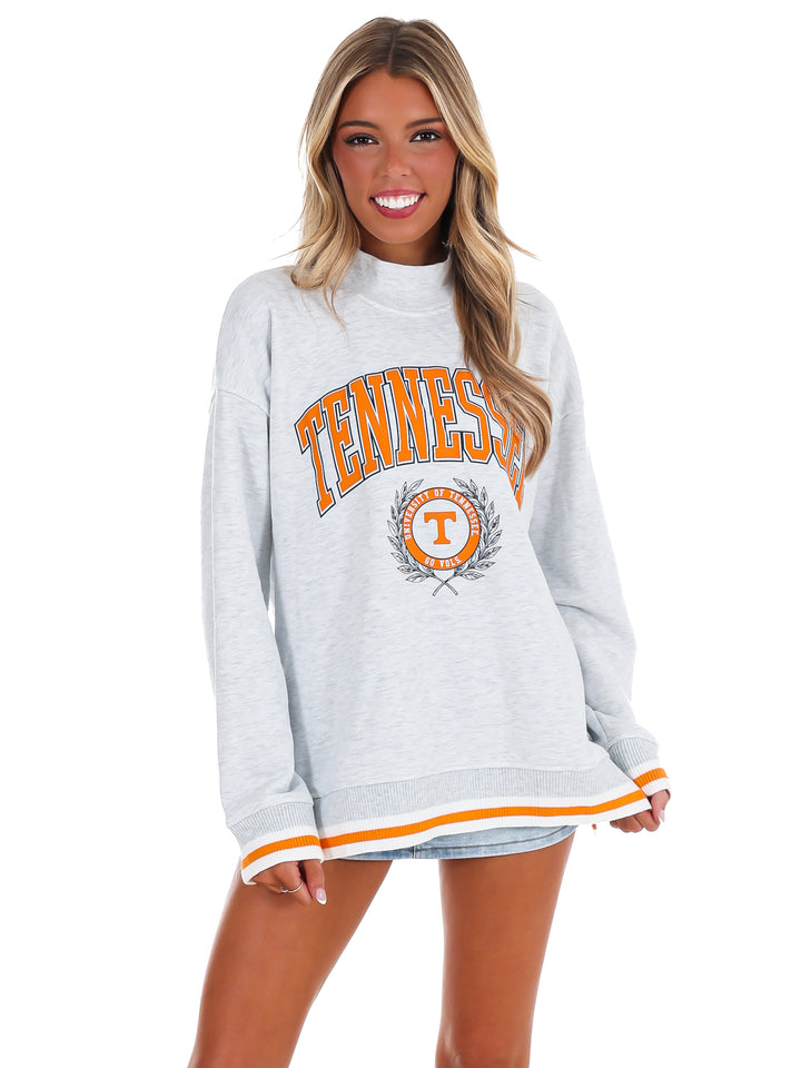 Tennessee Volunteers Rally Point Contrast Turtleneck Pullover