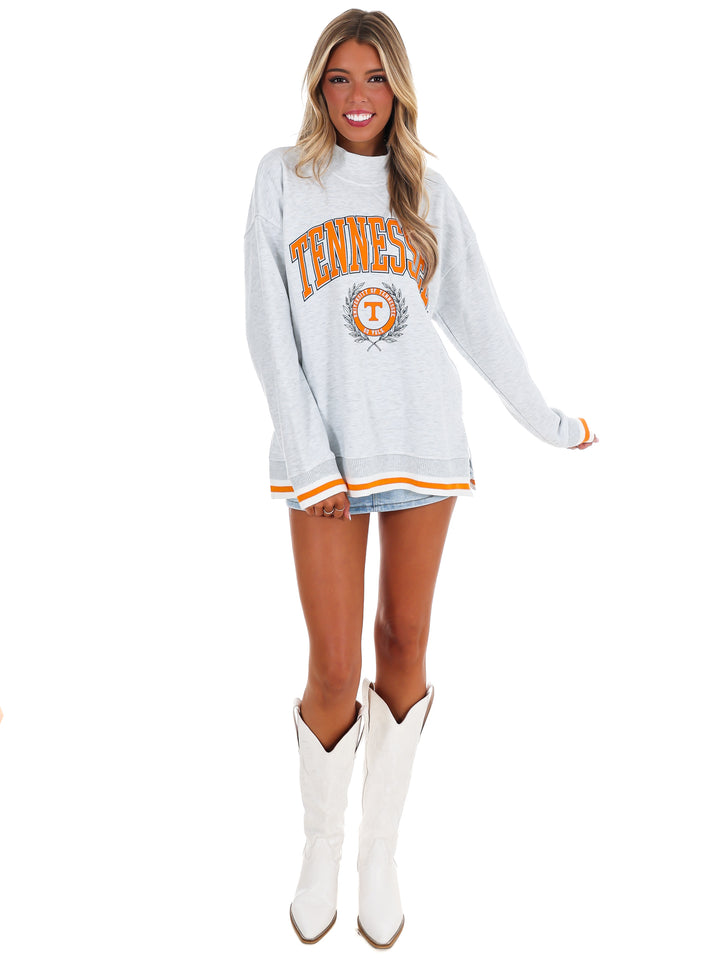 Tennessee Volunteers Rally Point Contrast Turtleneck Pullover