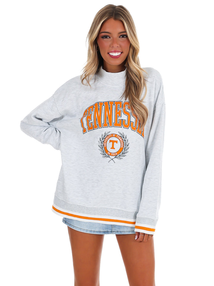 Tennessee Volunteers Rally Point Contrast Turtleneck Pullover