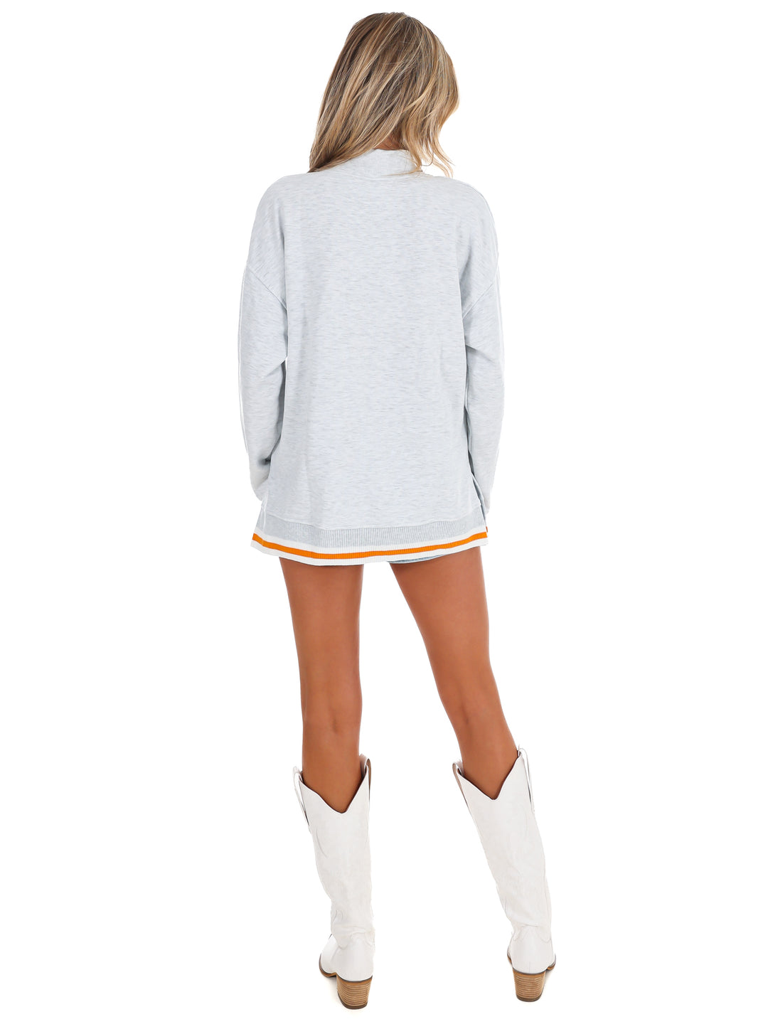 Tennessee Volunteers Rally Point Contrast Turtleneck Pullover