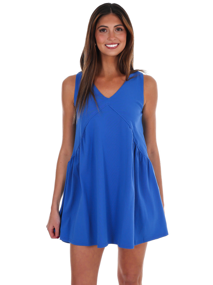 Gonna Miss This V-Neck Mini Dress