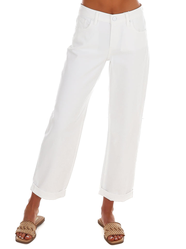 Laid Back Barrel Ankle Jeans