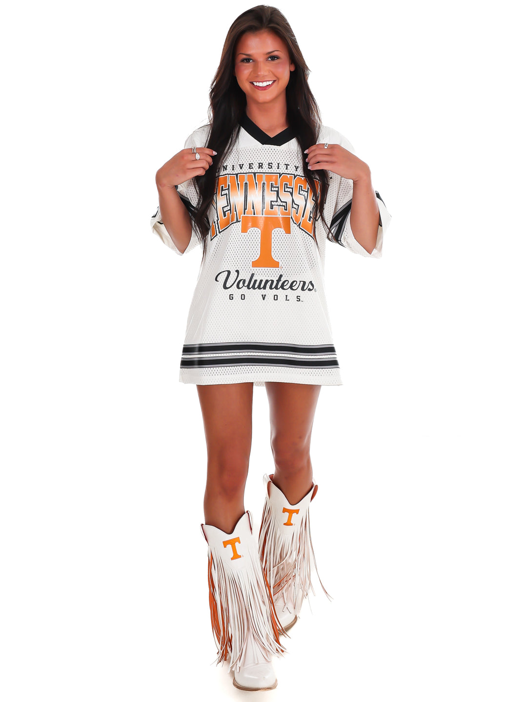Tennessee Volunteers Squad Mentality Oversized Mesh Fashion Jersey