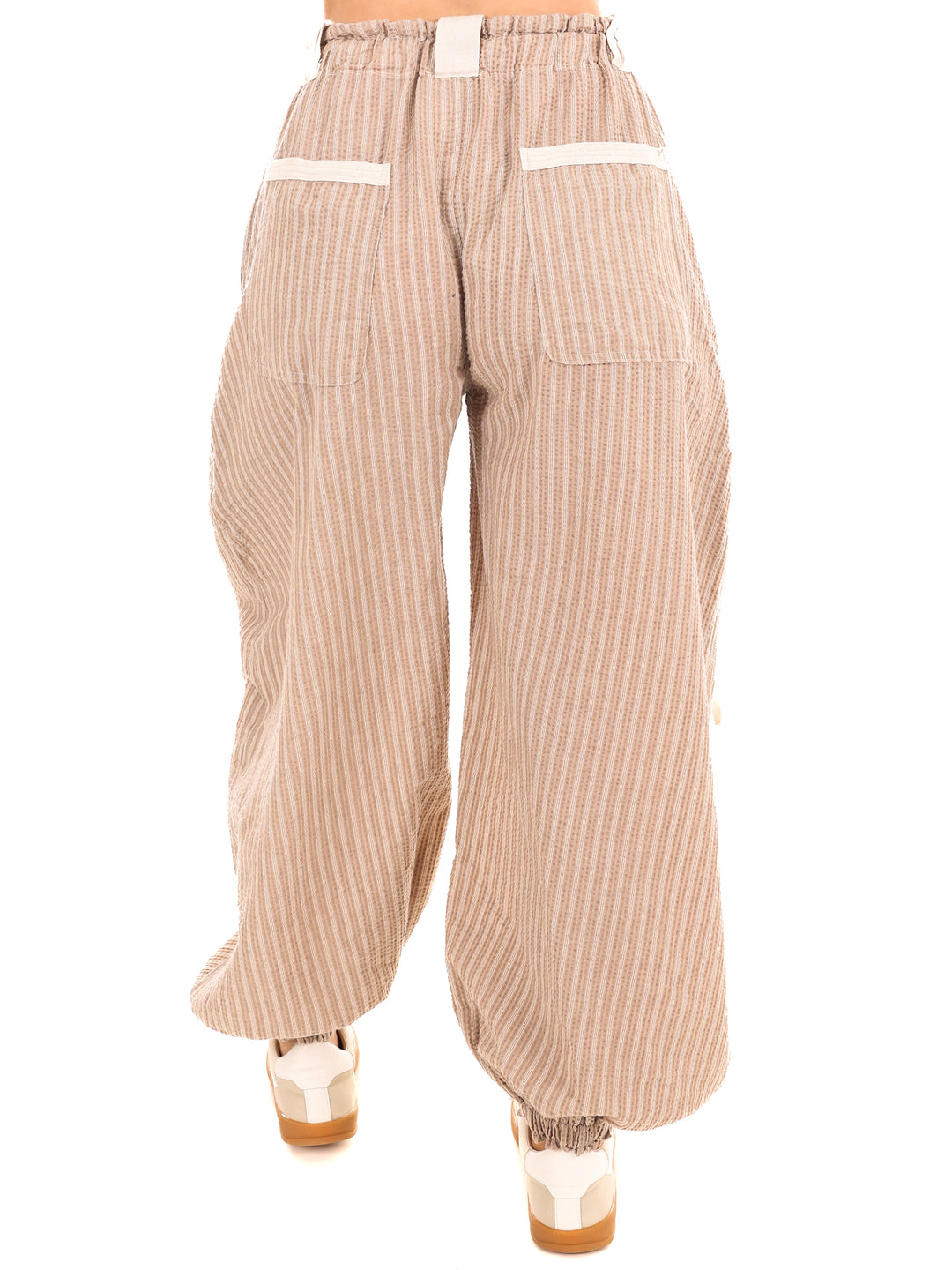 Days Go By Striped Pocket Jogger Pants