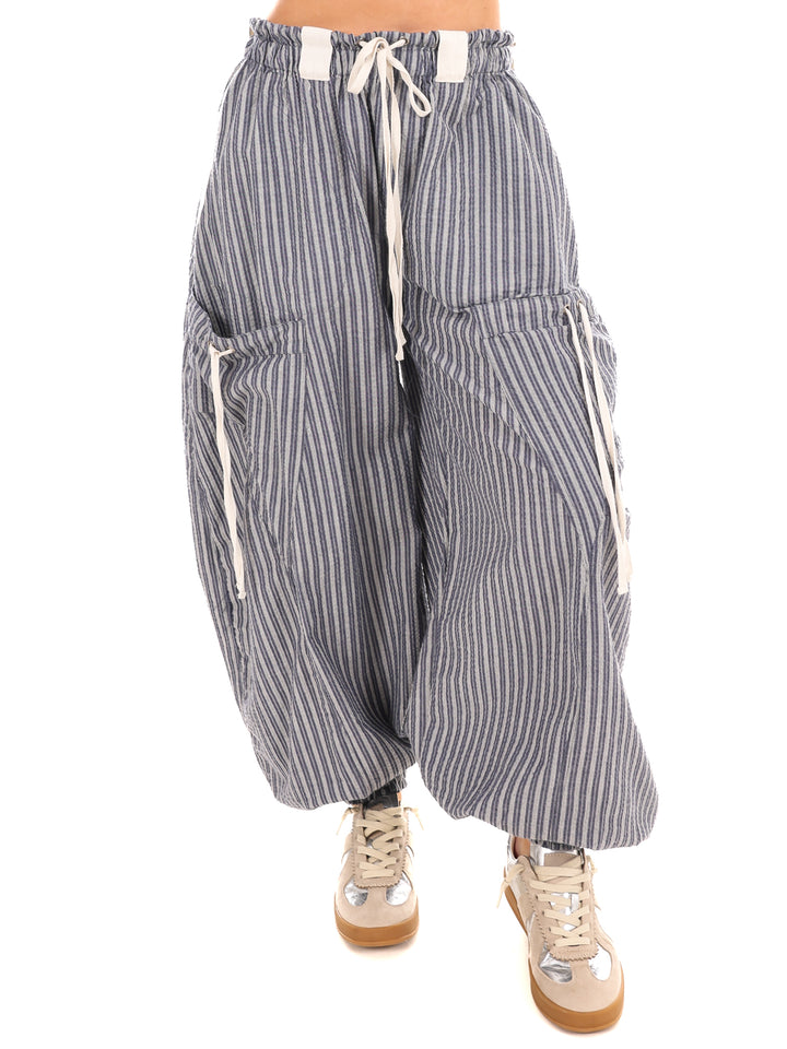 Days Go By Striped Pocket Jogger Pants