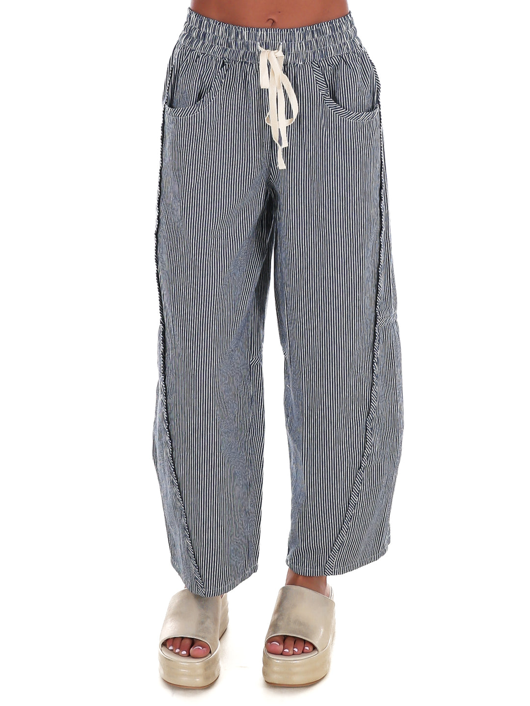 Hampton Striped Relaxed Fit Pants