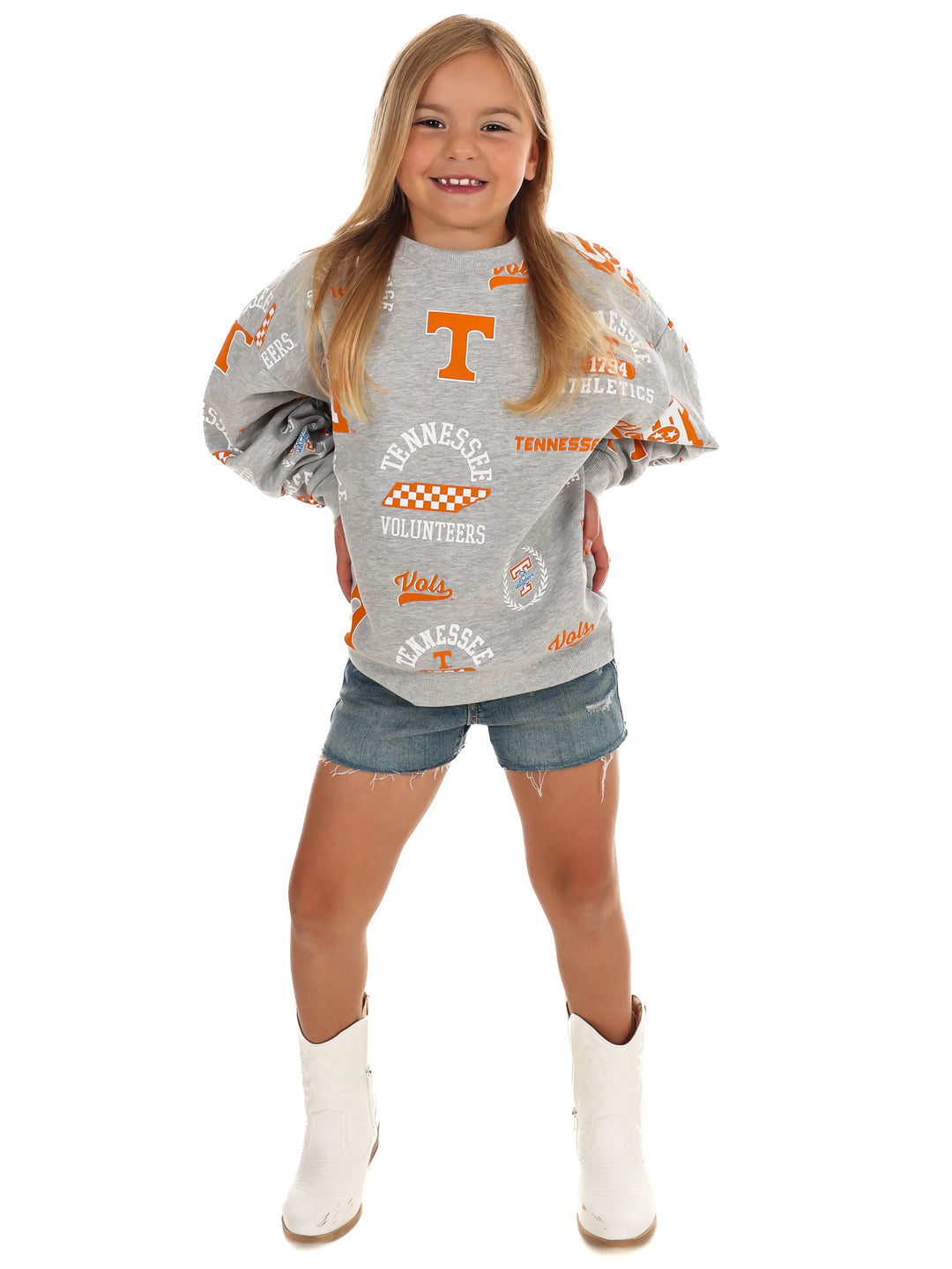 Youth University of Tennessee Premium Crewneck Sweatshirt