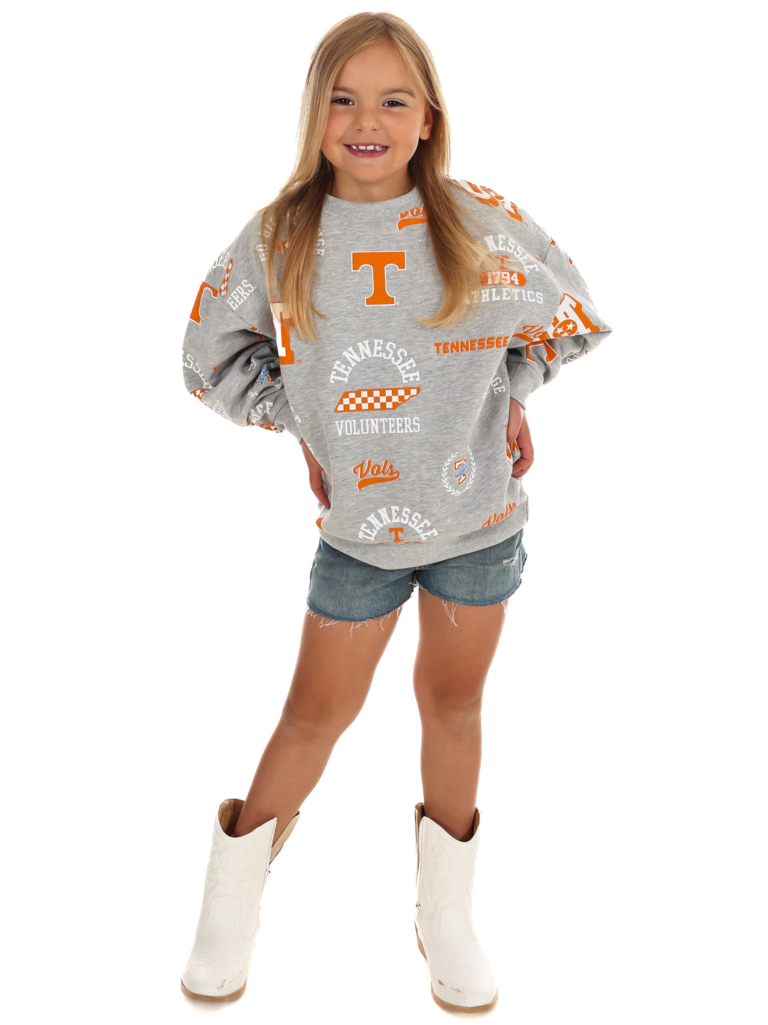 Youth University of Tennessee Premium Crewneck Sweatshirt