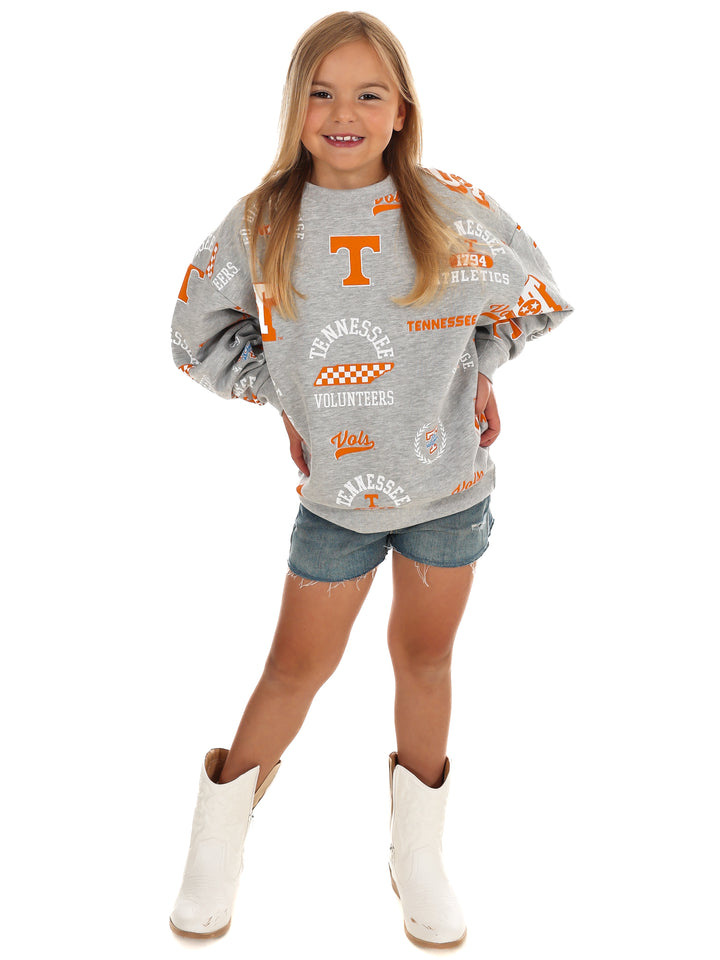 Youth University of Tennessee Premium Crewneck Sweatshirt