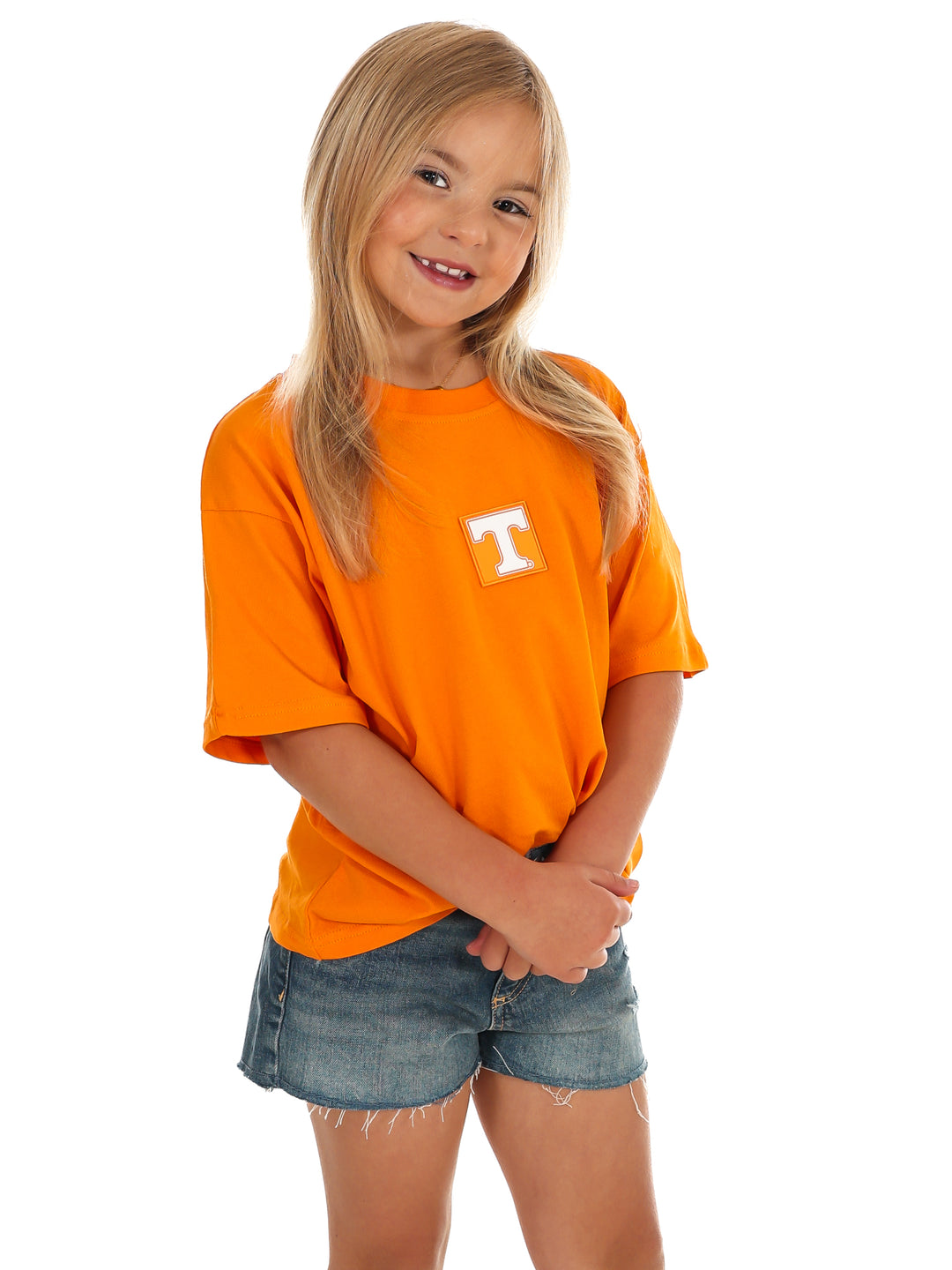 Youth University of Tennessee Oversized Curved Hem Boyfriend Tee