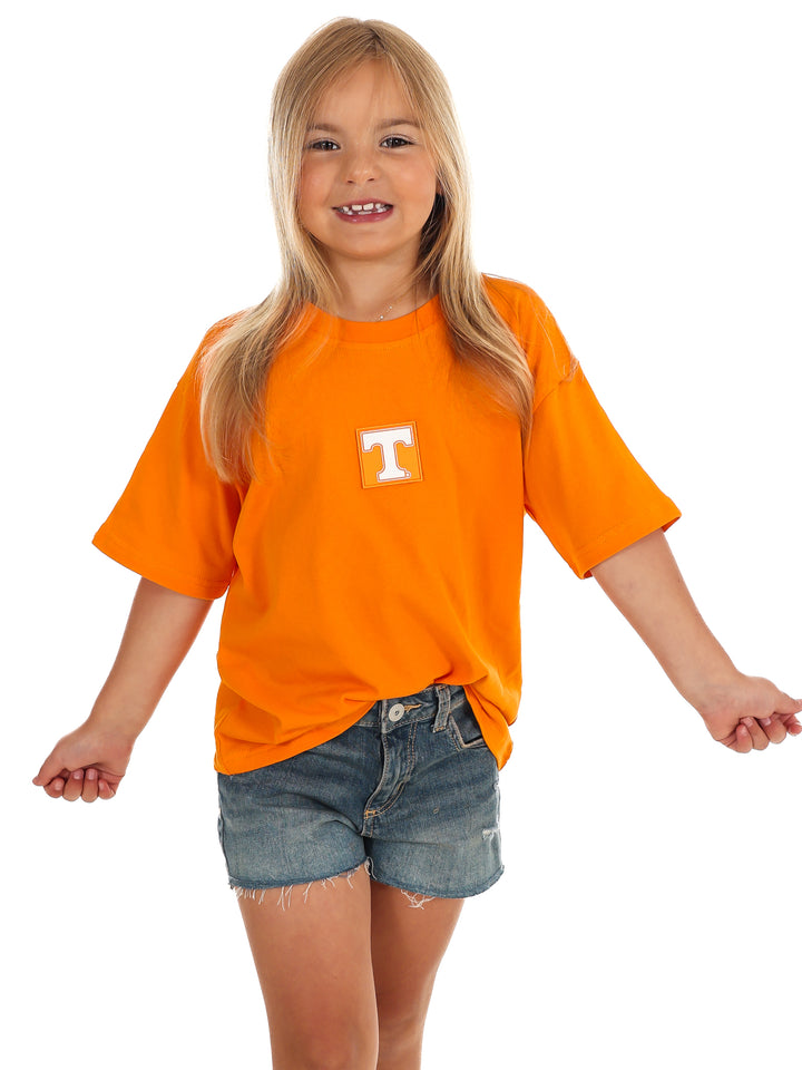 Youth University of Tennessee Oversized Curved Hem Boyfriend Tee