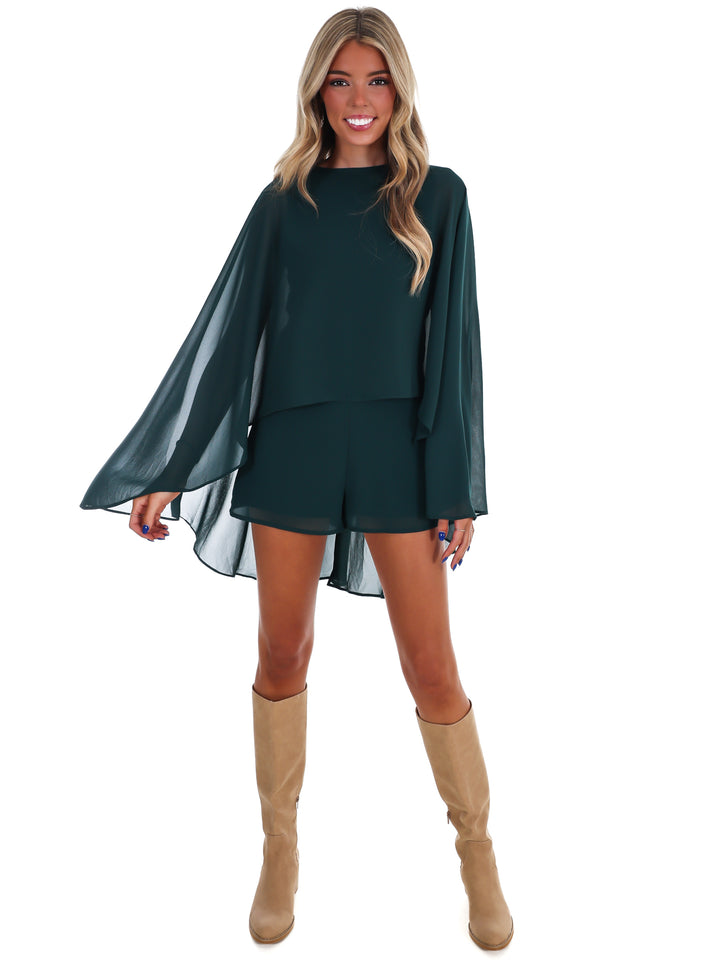 Modern Muse Cape Romper