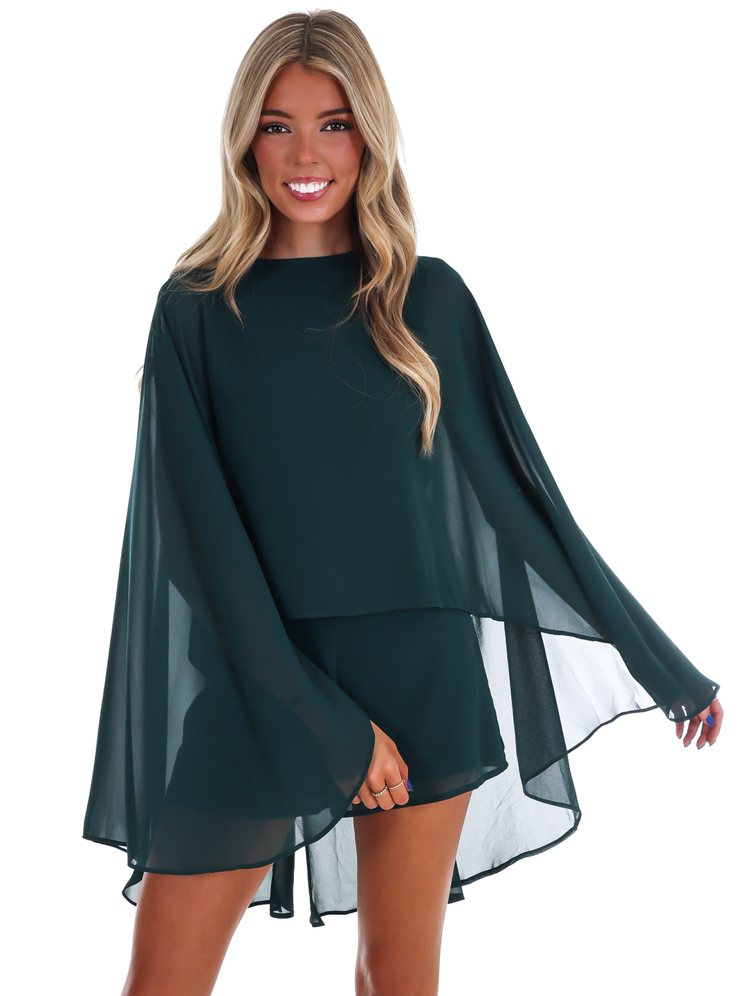 Modern Muse Cape Romper