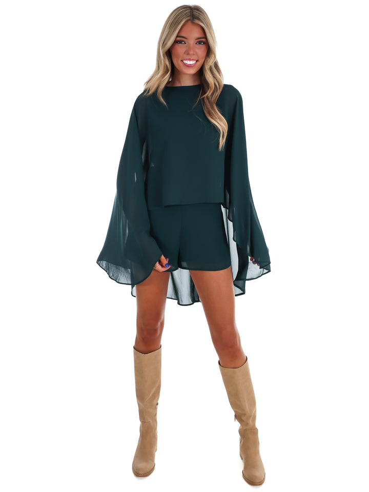 Modern Muse Cape Romper