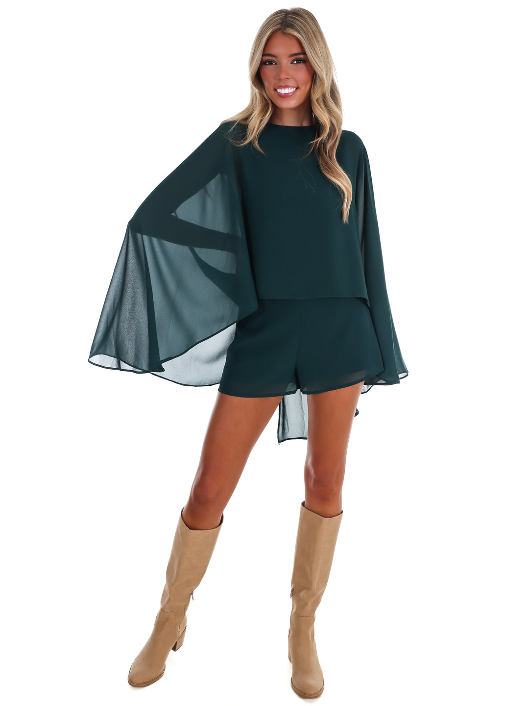 Modern Muse Cape Romper