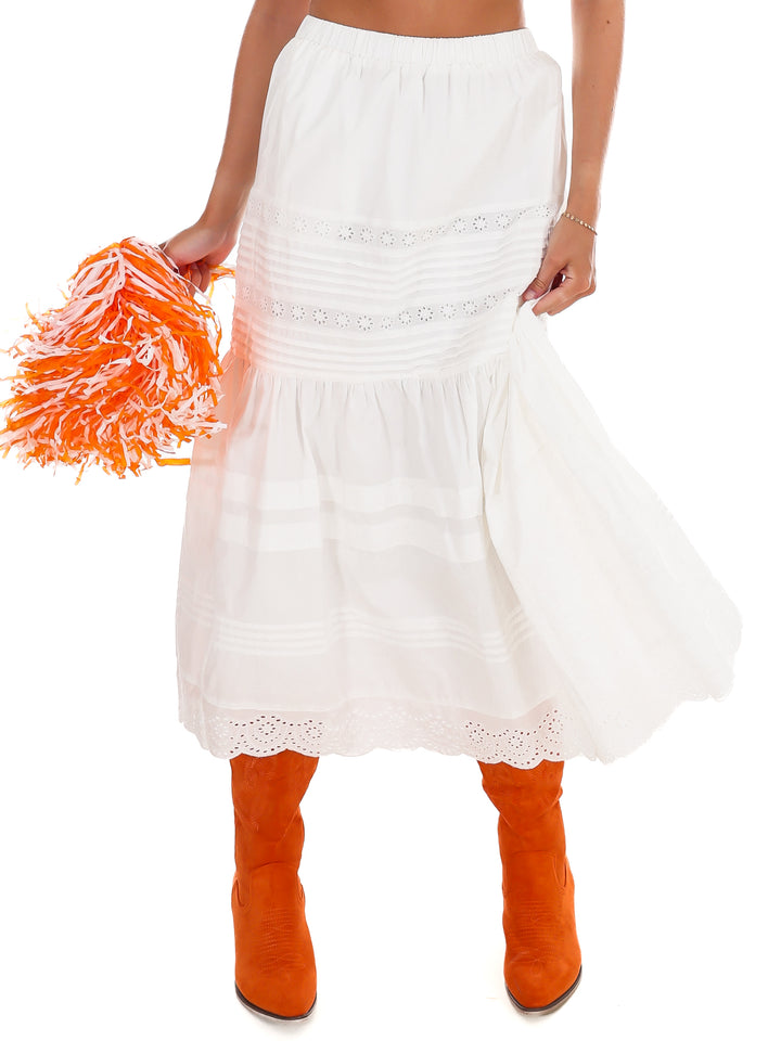 Go with Everything Poplin Maxi Skirt