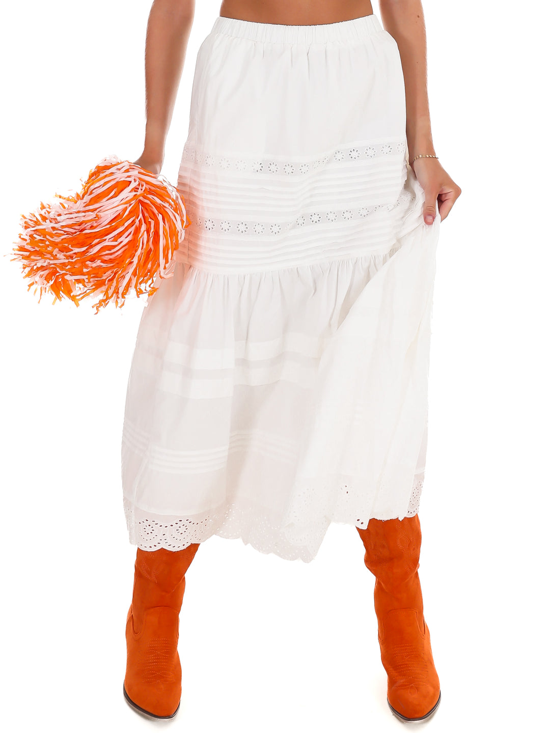 Go with Everything Poplin Maxi Skirt