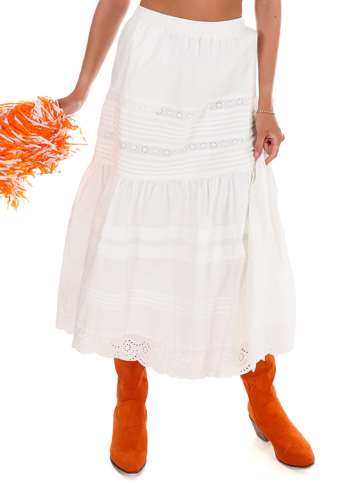 Go with Everything Poplin Maxi Skirt