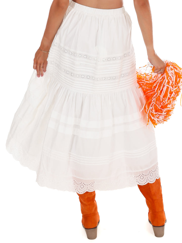 Go with Everything Poplin Maxi Skirt