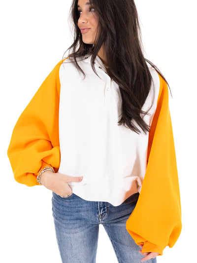 Heading South Colorblock Pullover