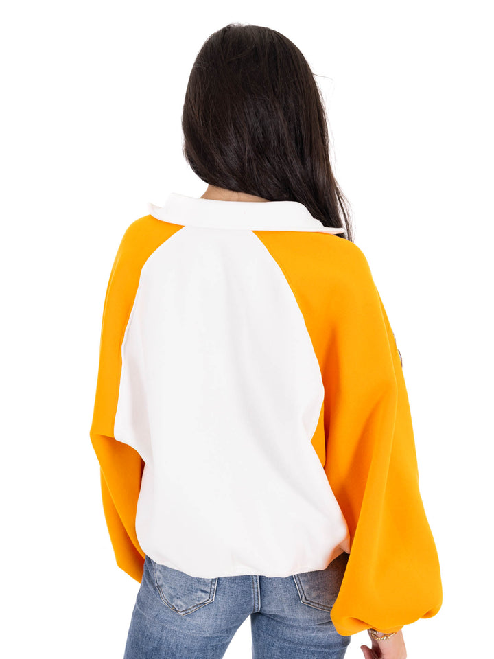 Heading South Colorblock Pullover