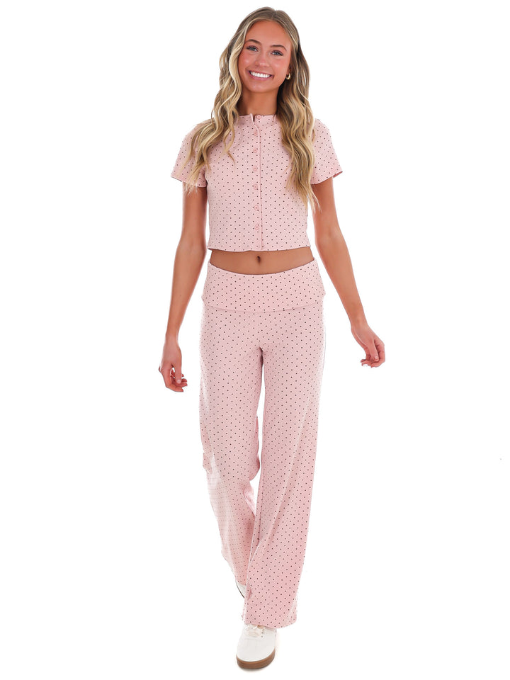 Made for You Polka Dot Two Piece Set
