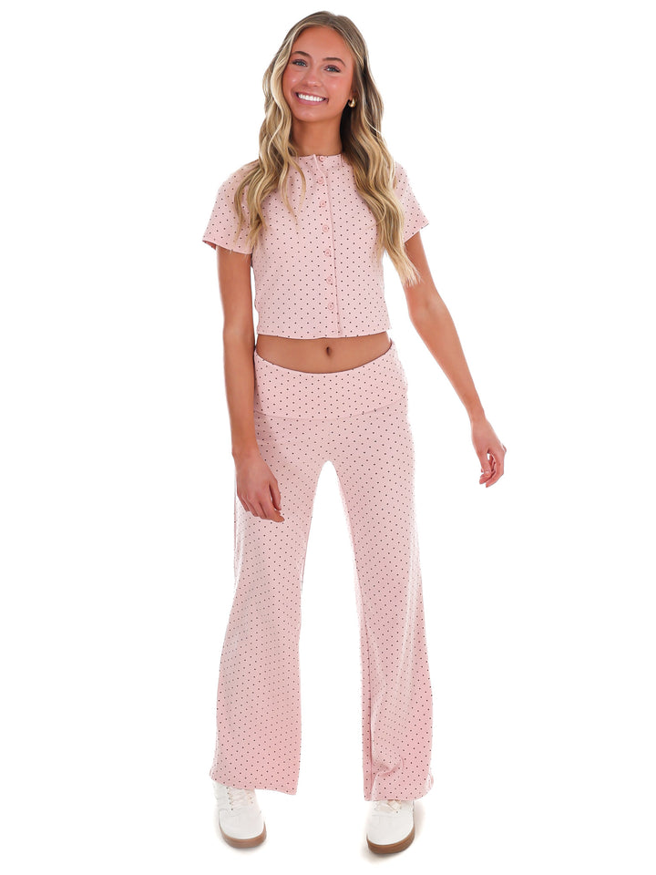 Made for You Polka Dot Two Piece Set