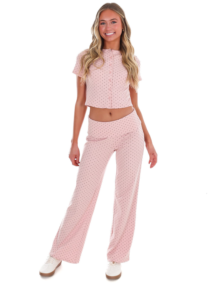 Made for You Polka Dot Two Piece Set