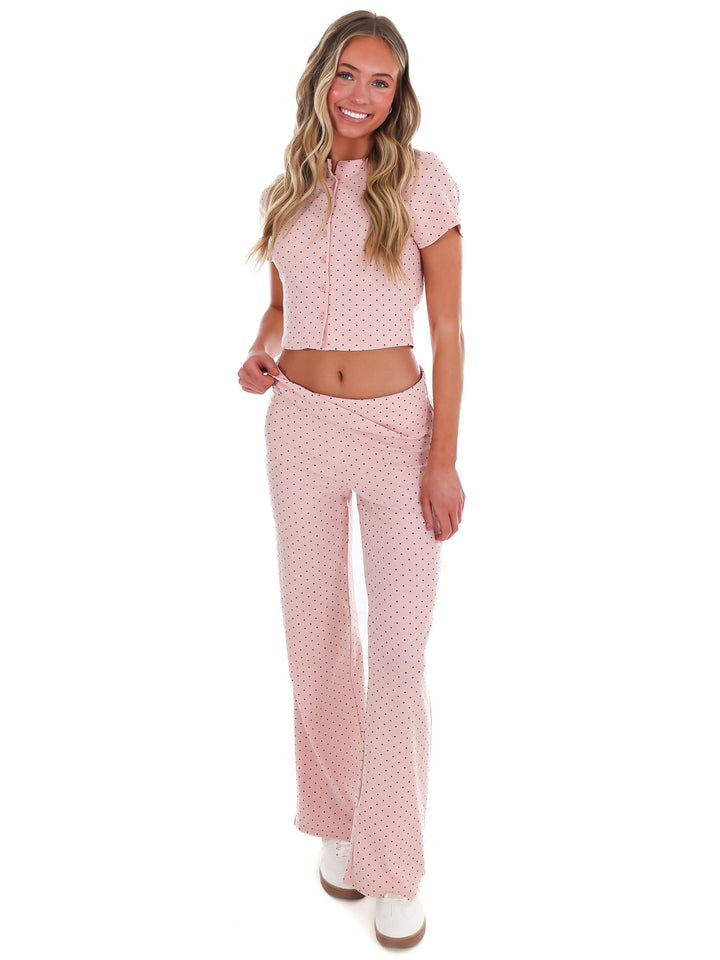 Made for You Polka Dot Two Piece Set