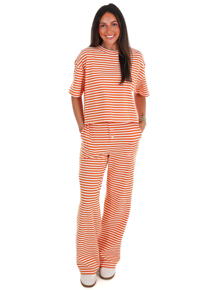 Sideline Stripe Two Piece Set