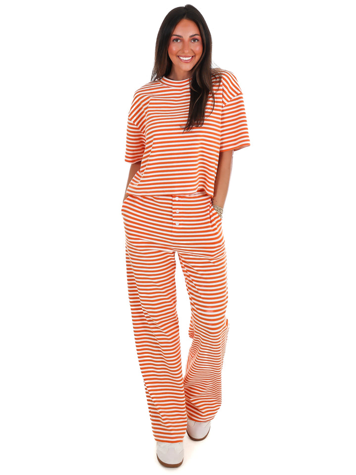 Sideline Stripe Two Piece Set