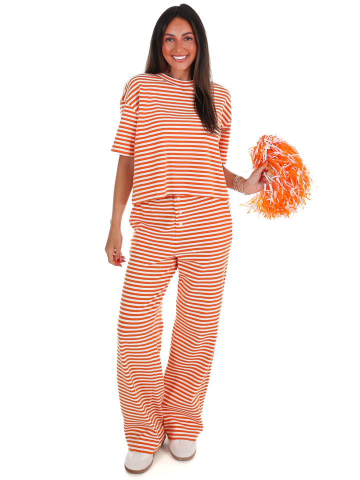 Sideline Stripe Two Piece Set