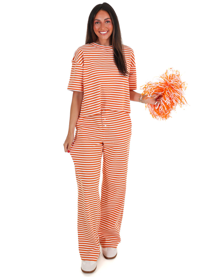 Sideline Stripe Two Piece Set