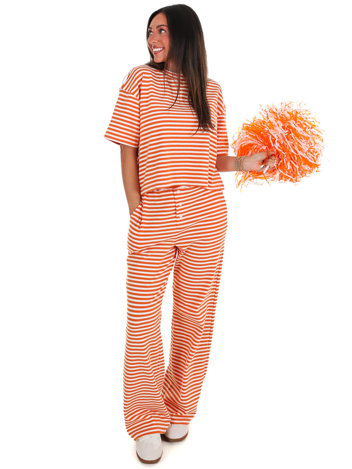 Sideline Stripe Two Piece Set