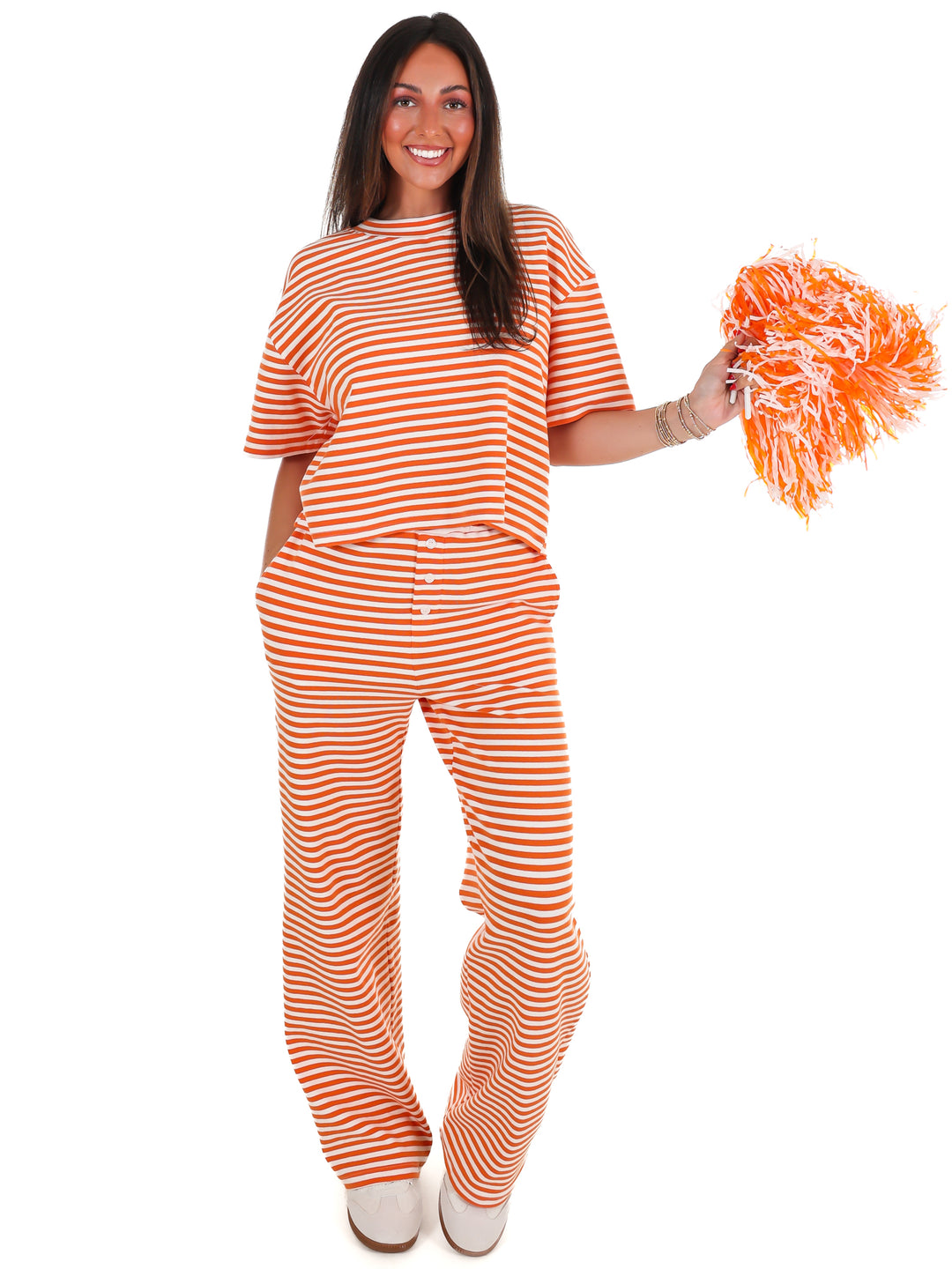 Sideline Stripe Two Piece Set