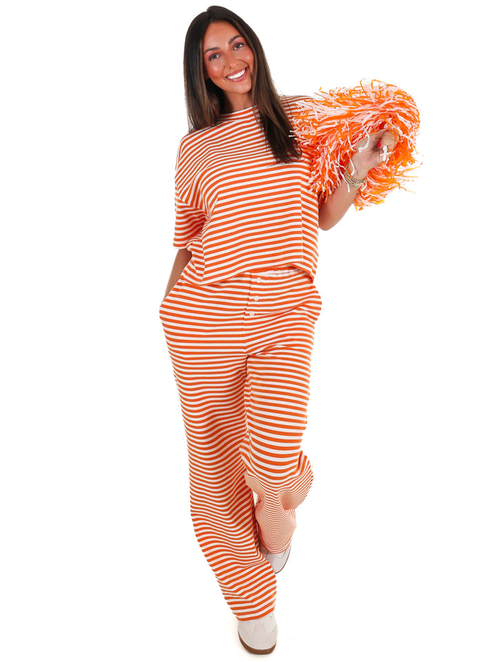 Sideline Stripe Two Piece Set