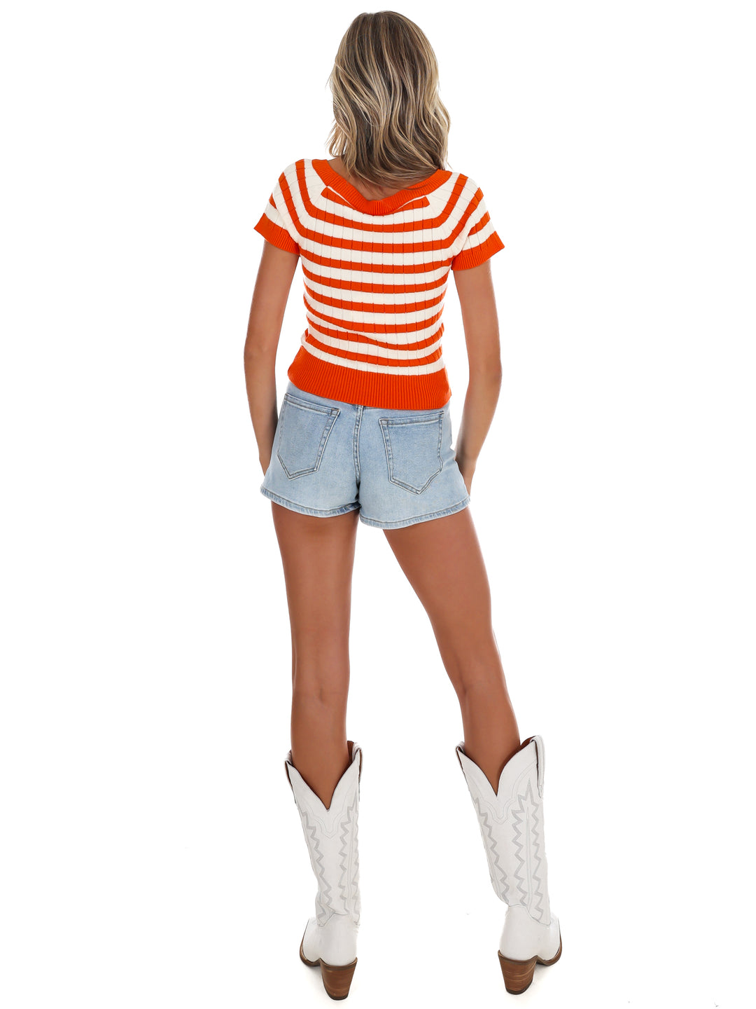 Tailgate Cutie Stripe Top
