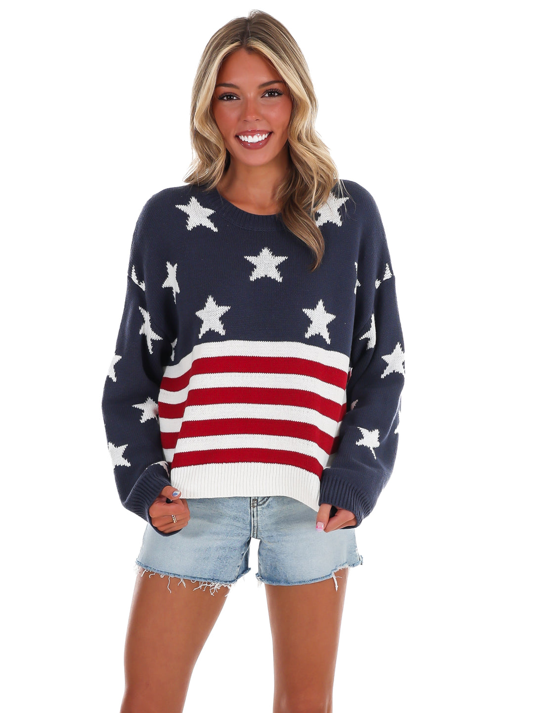 Made in America Flag Sweater