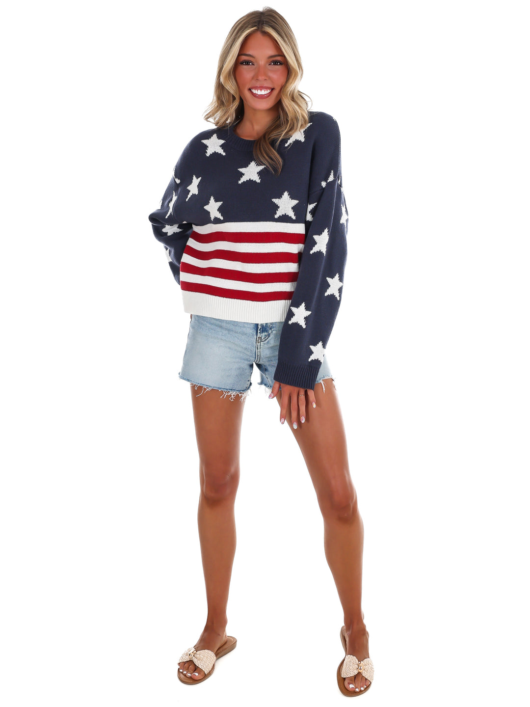 Made in America Flag Sweater