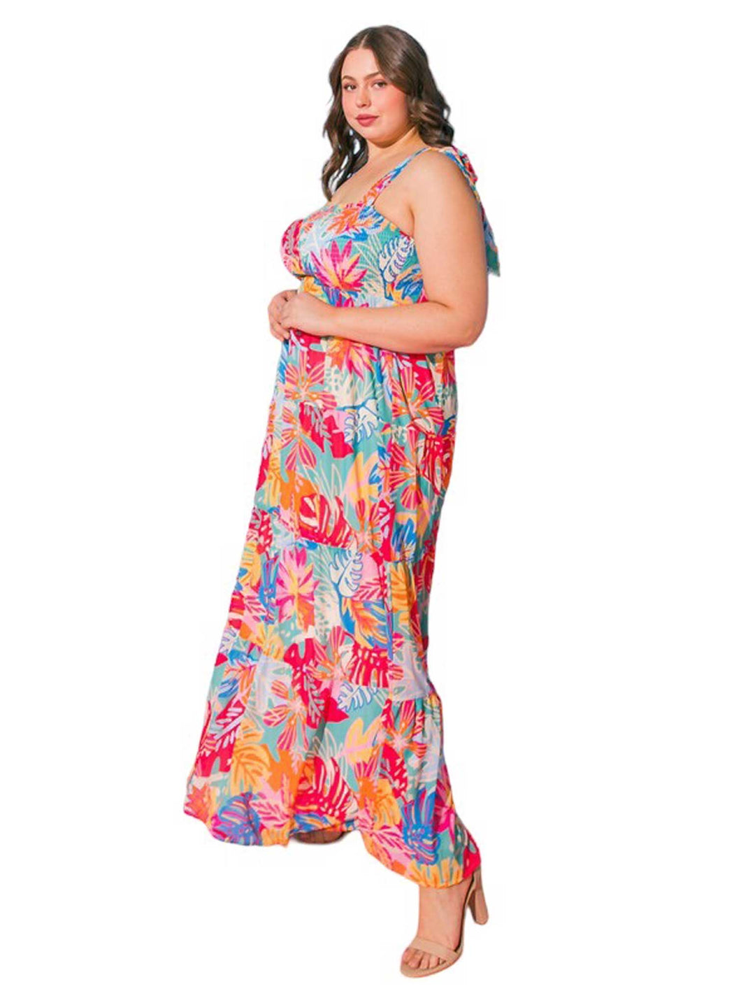 Curvy Beat the Heat Maxi Dress