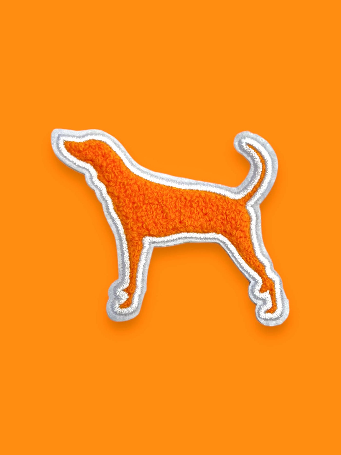 Hound Dog Chenille Sticker