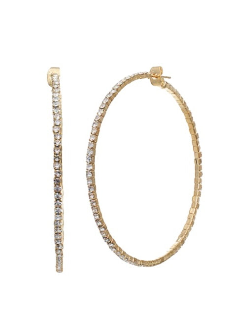 60mm Crystal Hoop